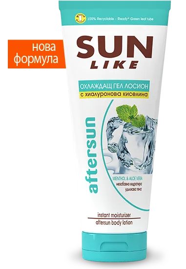 Охлаждащ гел лосион за след плаж, Sun Like