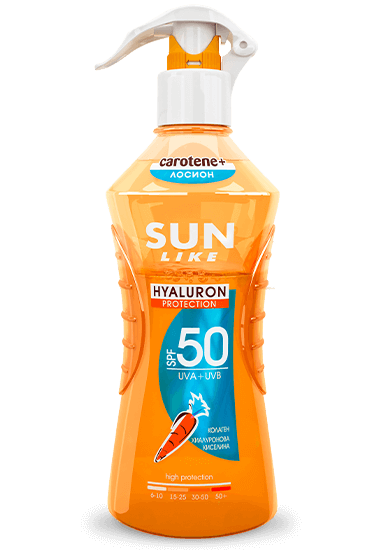 Слънцезащитен Двуфазен Лосион Hyaluron Protect SPF50